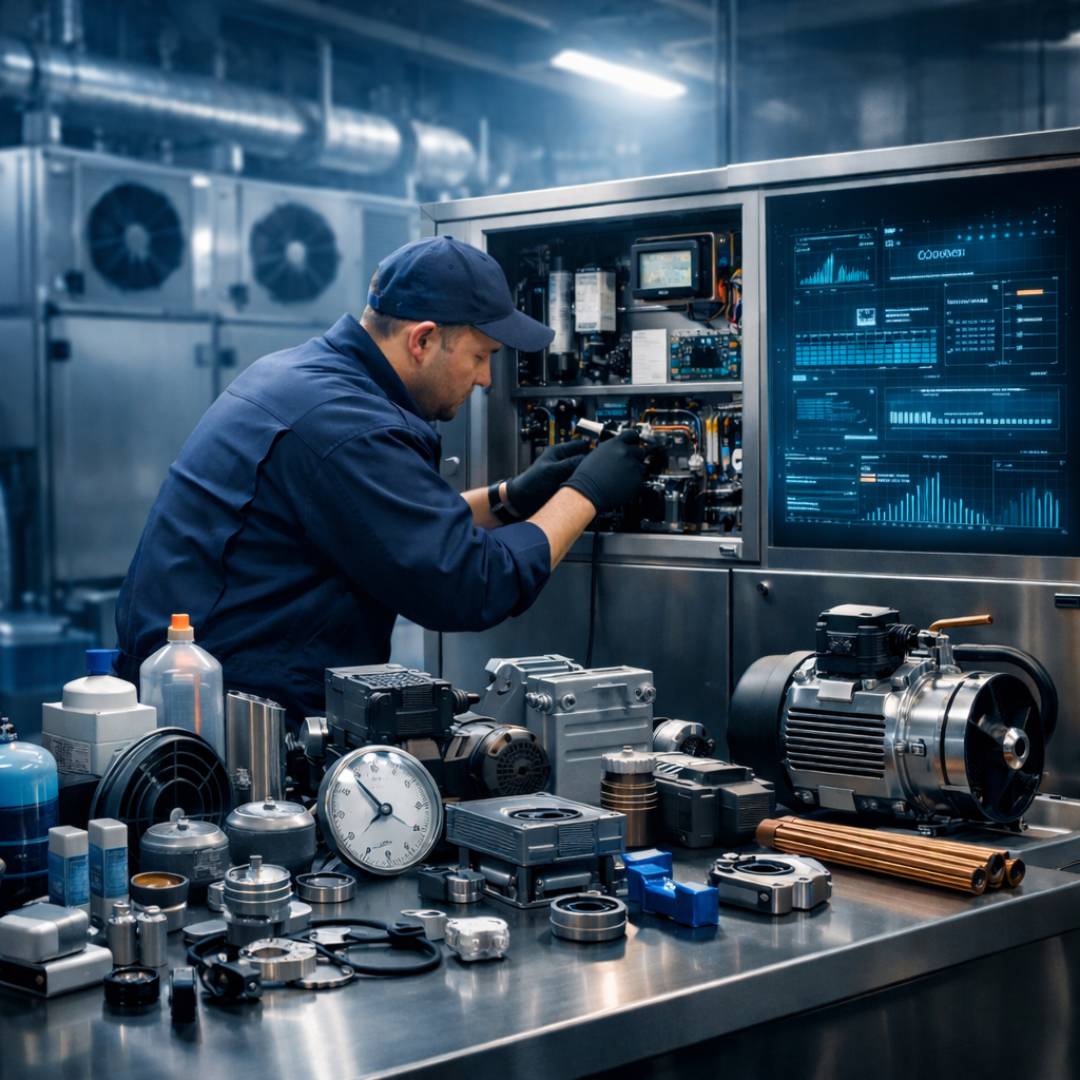 24/7 Parts Support And Maintenance For Cold Room Spare Parts