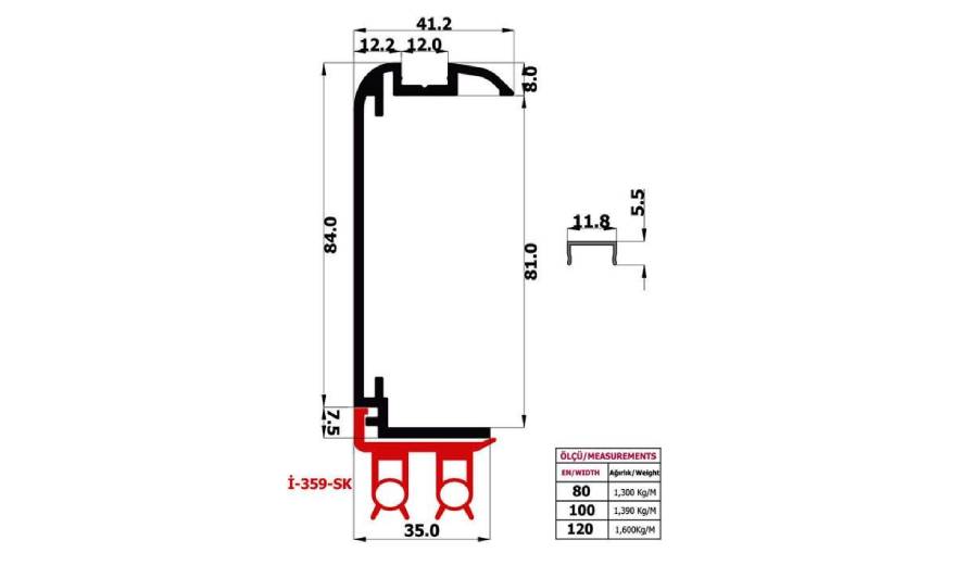 Cold Room Door Corner Aluminium Profiles
